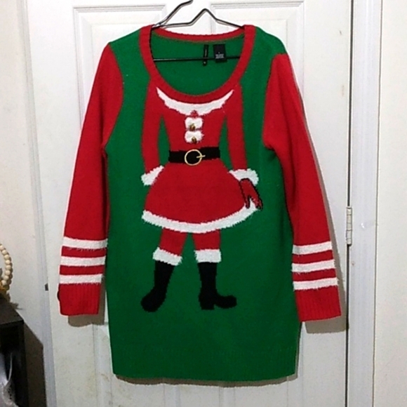 New Directions womans Christmas  sweater sz L - Picture 1 of 10